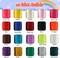 656 Yards 1mm Rattail Satin Nylon Trim Cord 20 Colors Silk Cord Beading String for Necklace Macrame Friendship Bracelet Chinese Knot Kumihimo Dream Catchers Braid Hair